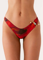 Ilyana Bikini Bottoms - Scarlet Blur