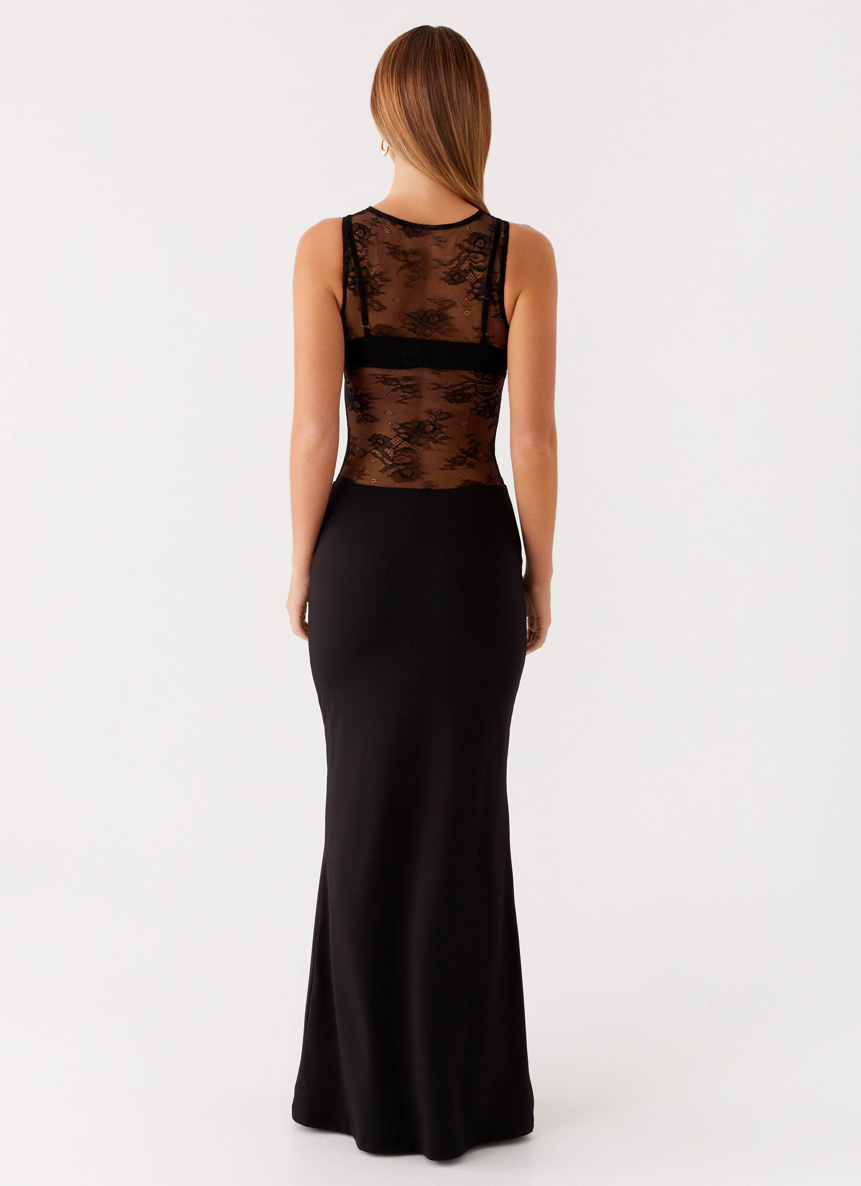 Imperial Maxi Dress - Black