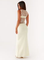 Imperial Maxi Dress - Yellow