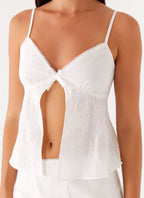 Irena Cami Top - White