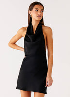 Iridessa Mini Dress - Black
