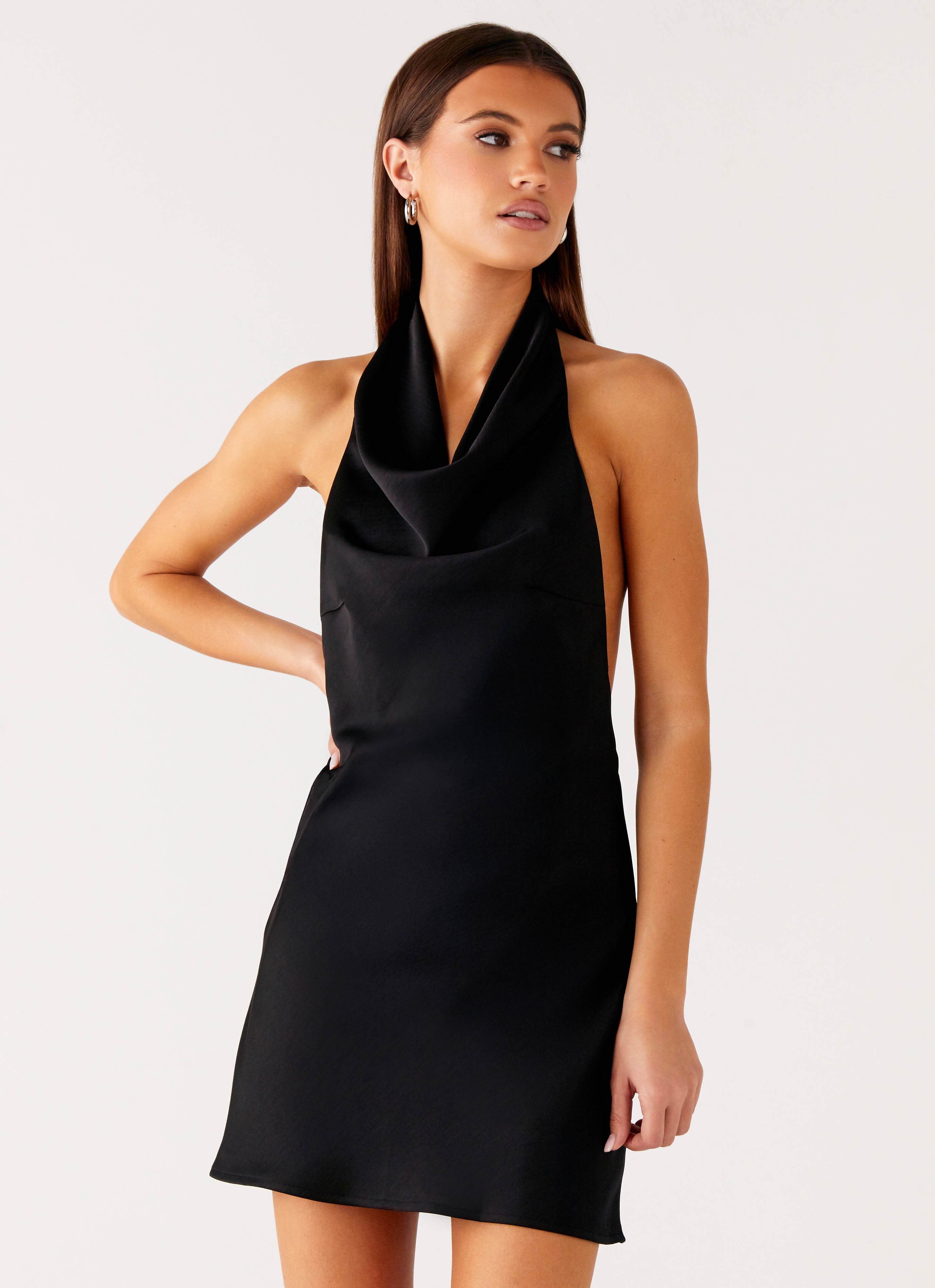 Iridessa Mini Dress - Black
