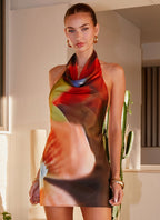 Iridessa Mini Dress - Moody Floral