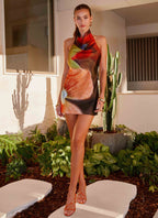 Iridessa Mini Dress - Moody Floral