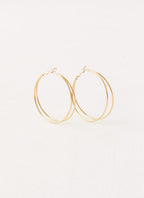 Isabetta Hoop Earrings - Gold