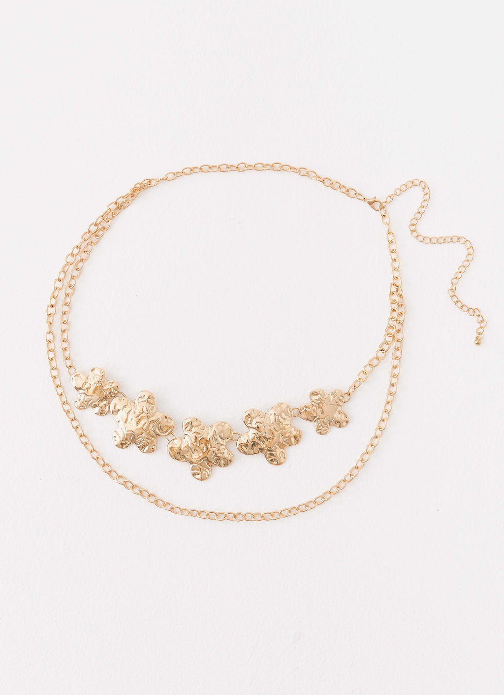 Isola Flower Belt - Gold