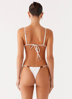 Ivanka Bikini Bottoms - White