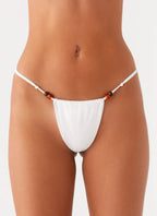 Ivanka Bikini Bottoms - White