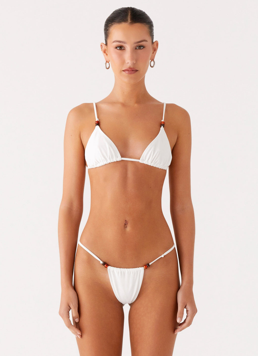 Ivanka Bikini Top - White