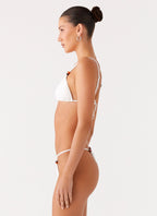 Ivanka Bikini Top - White