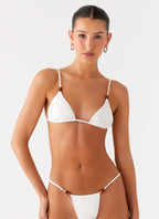 Ivanka Bikini Top - White