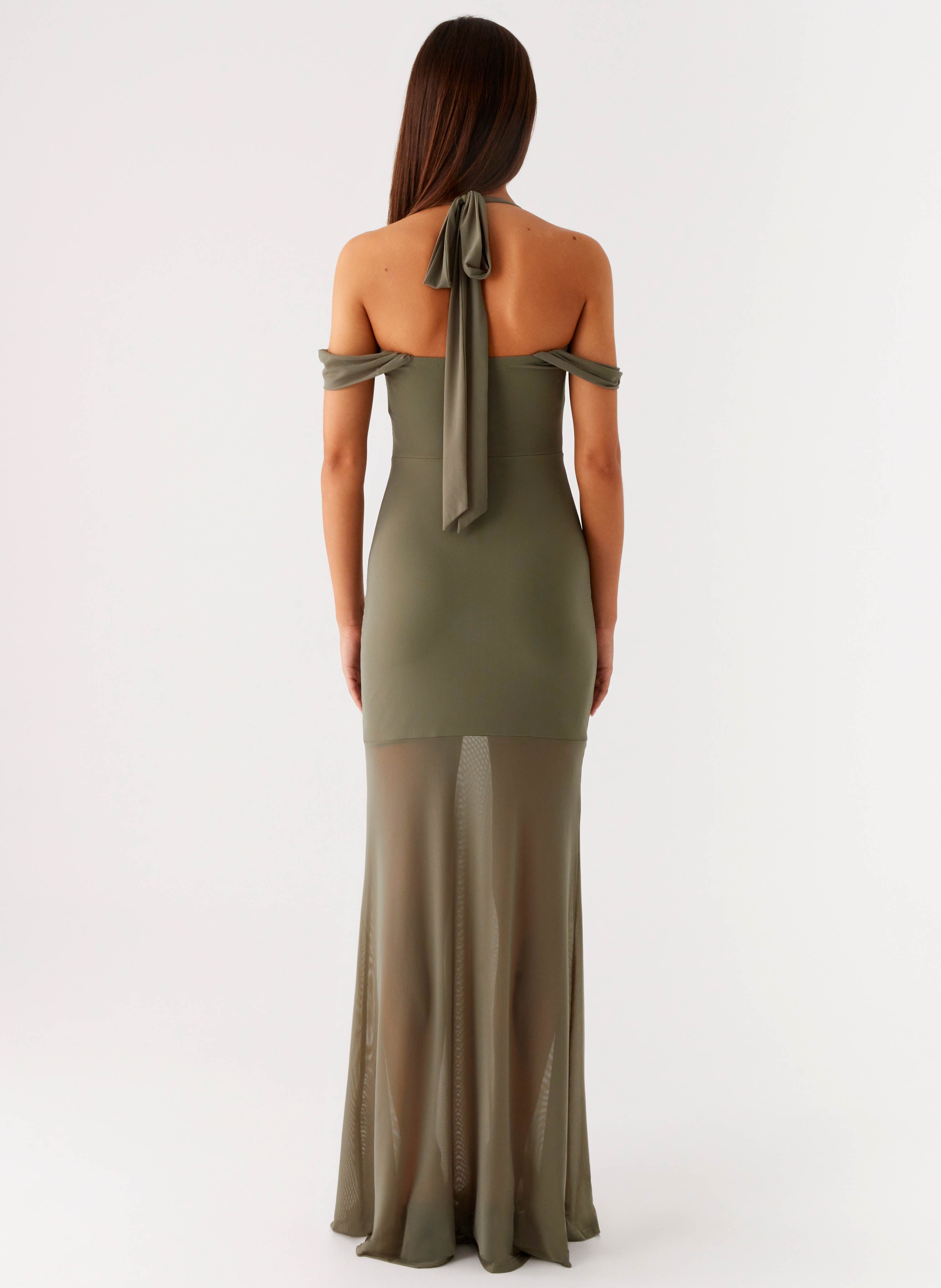 Ivy Lane Maxi Dress - Olive
