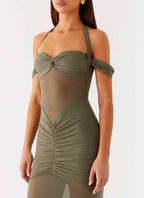Ivy Lane Maxi Dress - Olive