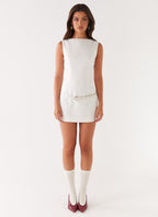 Jaci Mini Dress - White