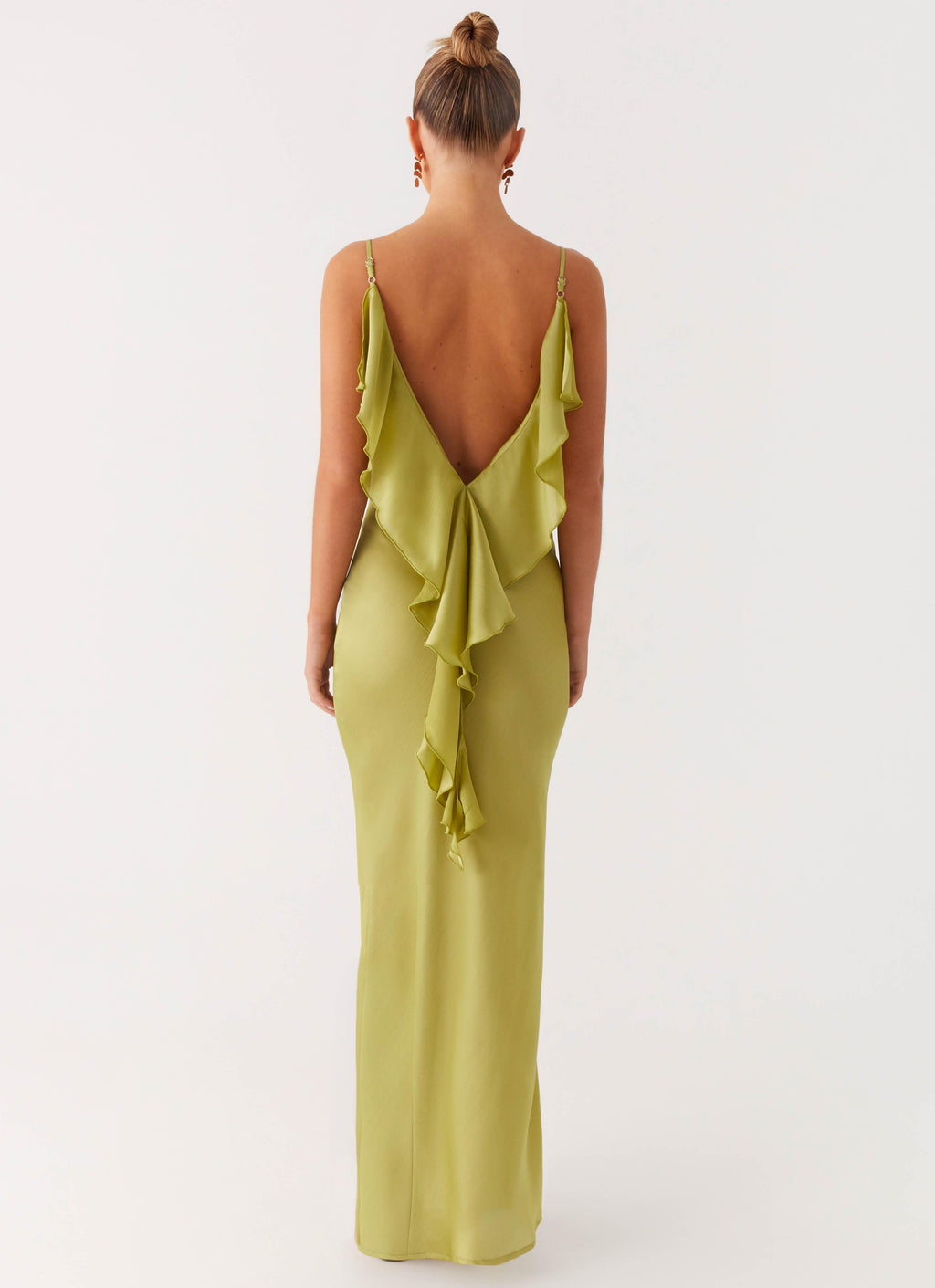 Jade Escape Maxi Dress - Lime