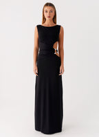Jayana Maxi Dress - Black