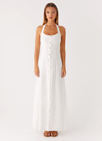 Jovanni Maxi Dress - White