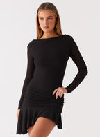 Juliana Mini Dress - Black