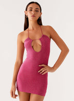 Jupiter Mini Dress - Raspberry
