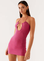 Jupiter Mini Dress - Raspberry