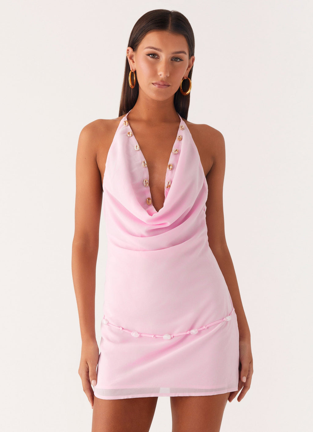 Just for Love Mini Dress - Baby Pink