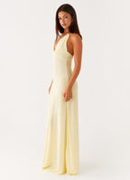 Kacia Maxi Dress - Lemon