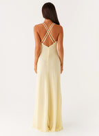 Kacia Maxi Dress - Lemon