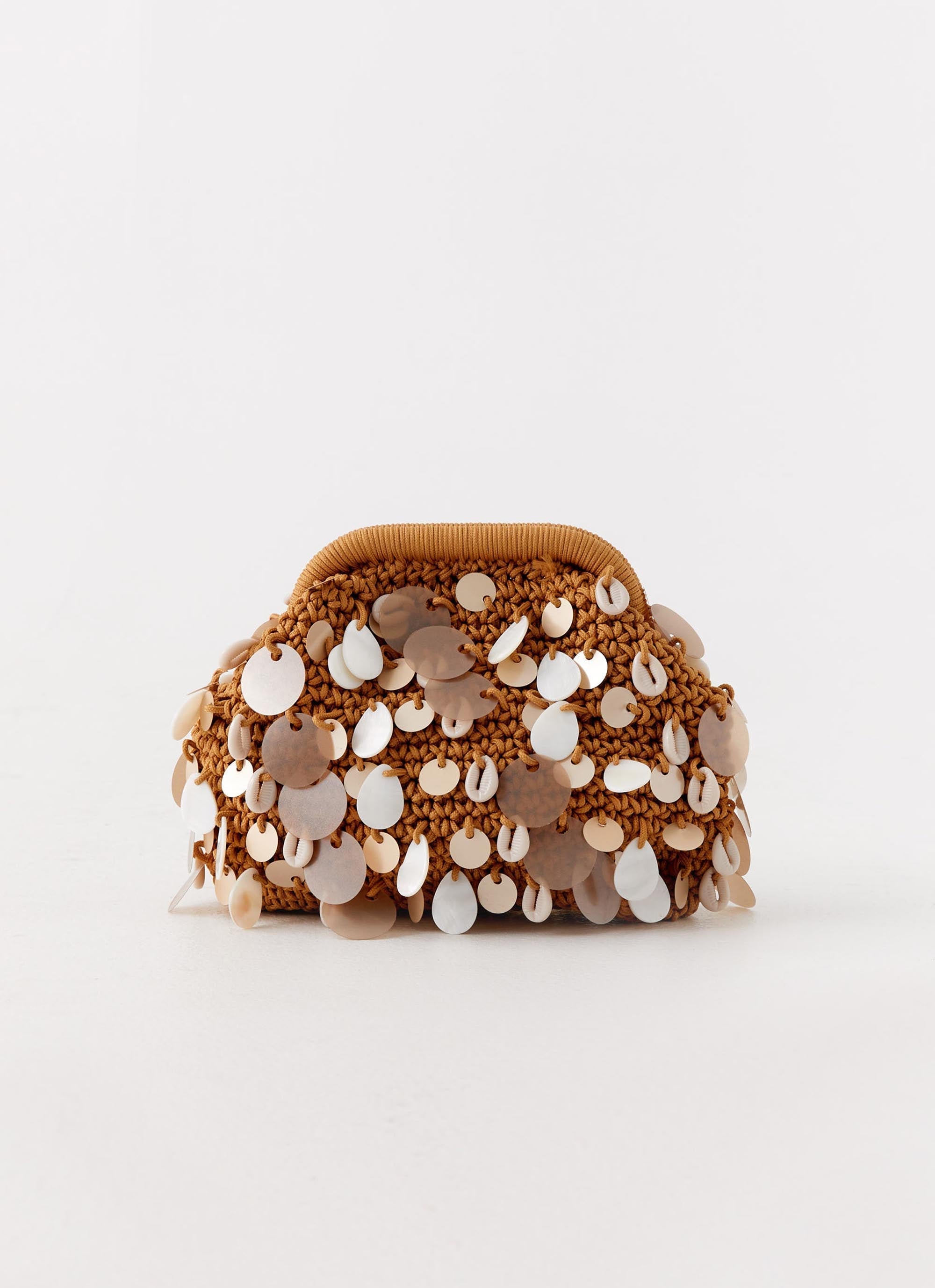 Kadence Clutch Bag - Natural