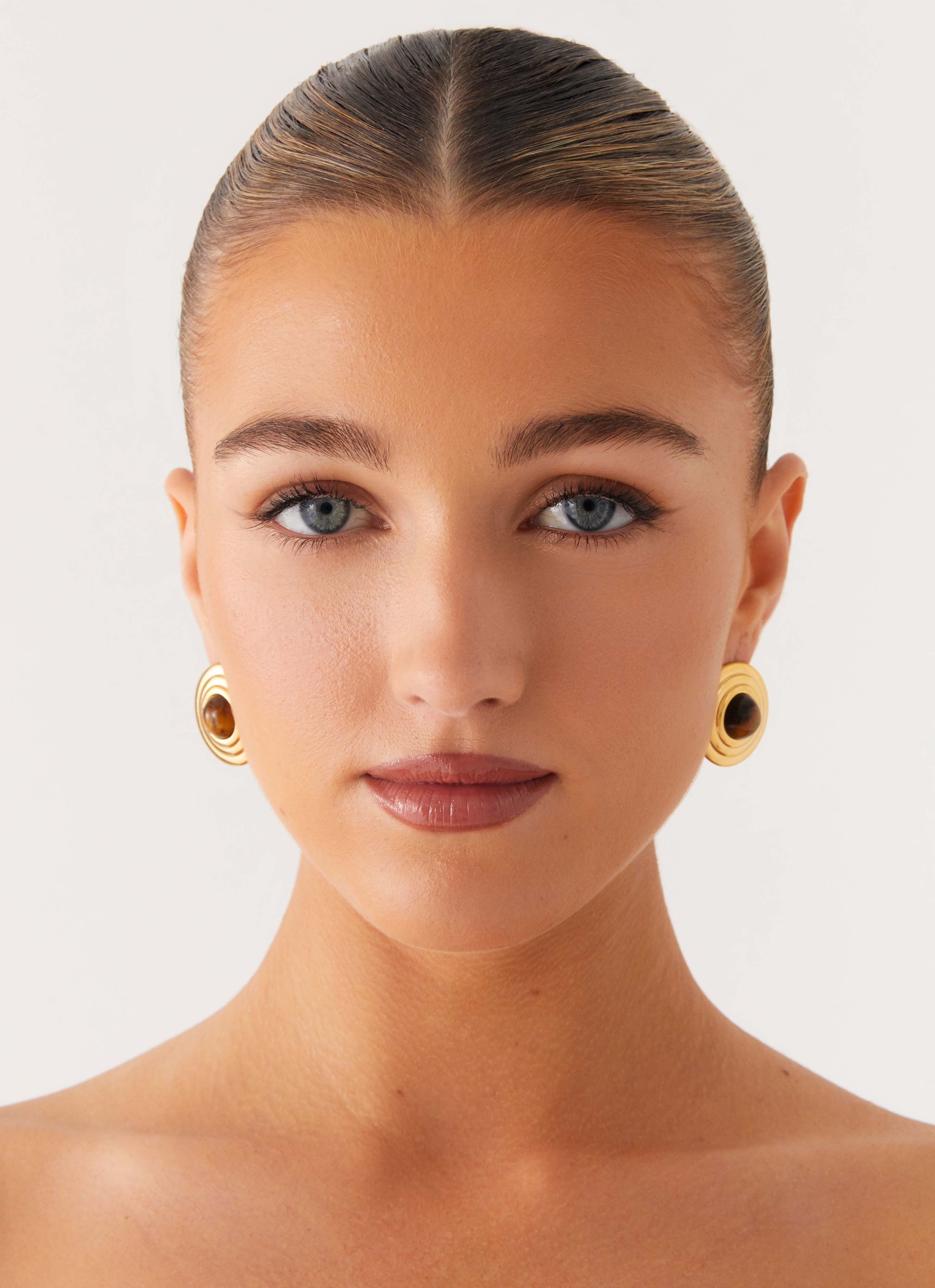 Kalia Earrings - Tort