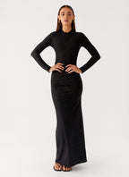 Kamora Maxi Dress - Black