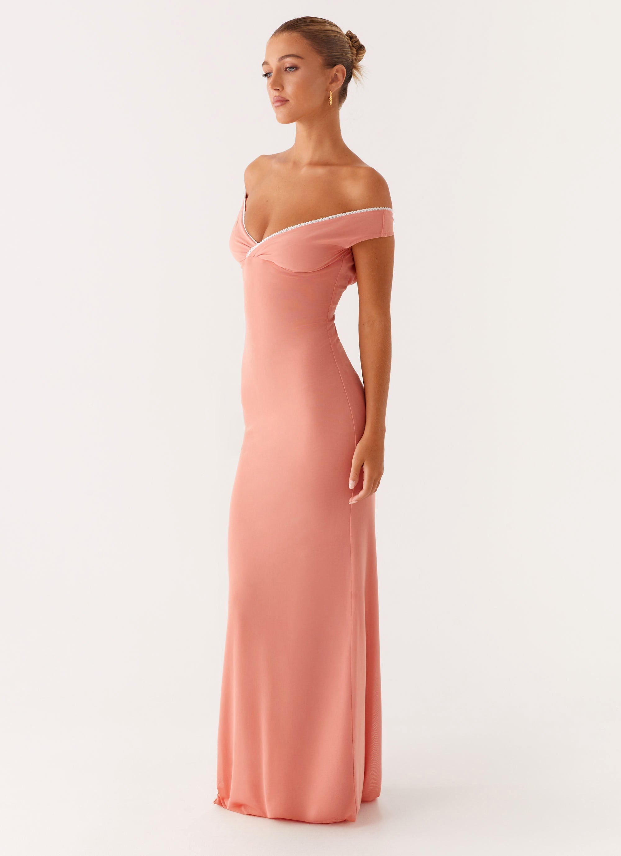Katiya Maxi Dress - Peach