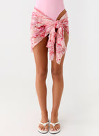 Kerensa Mini Sarong - Pink