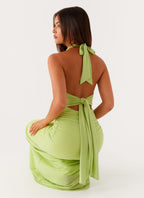 Kerrie Maxi Dress - Lime