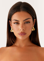 Kiana Earrings - Gold