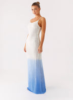 Kiki Maxi Dress - Ombre Blue