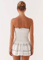 Kimia Mini Dress - White