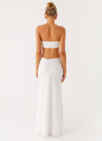 Kiss Me Cut Out Maxi - Ivory