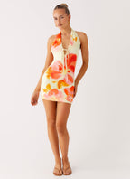 Know You Better Mini Dress - Mimosa Blossom