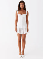 Kristina Mini Dress - White