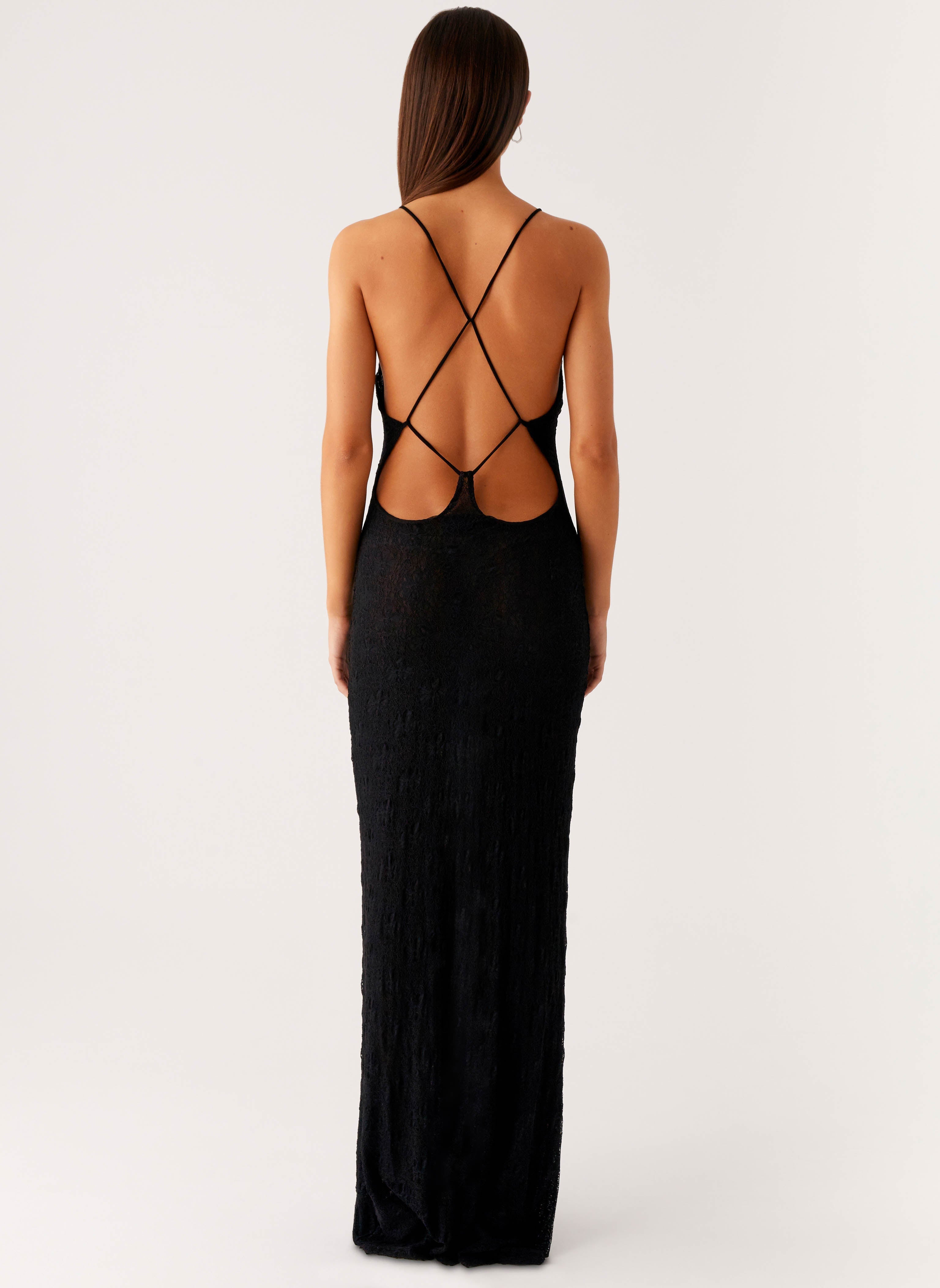 Kylia Maxi Dress - Black