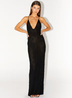 Kylia Maxi Dress - Black