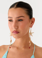Laguna Love Earrings - Gold