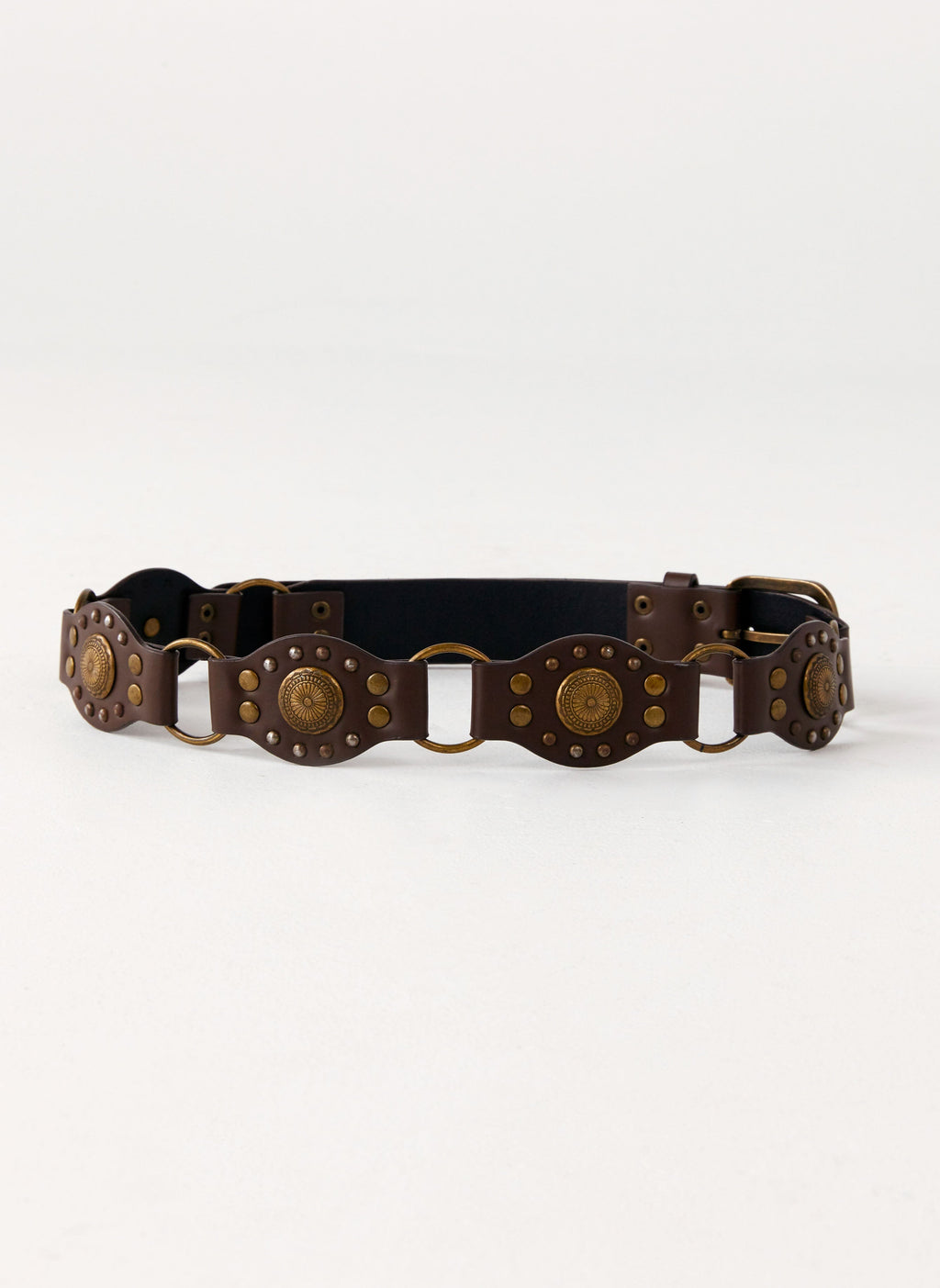 Laina Ring Belt - Brown