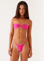 Laurel Bikini Bottom - Fuchsia