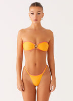 Laurel Bikini Top - Orange