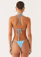 Liona Bead Bikini Bottoms - Turquoise