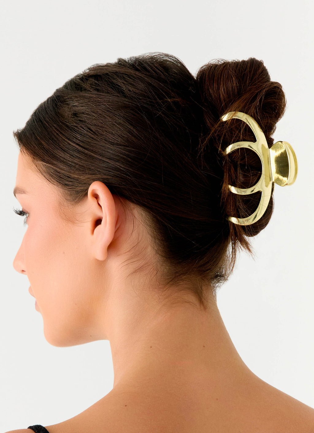 Liquid Gold Claw Clip - Gold