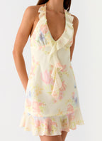 Log In Mini Dress - Spring Meadow