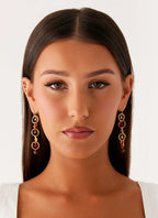 Love Language Earrings - Gold