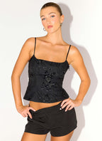 Love Me Hard Top - Black